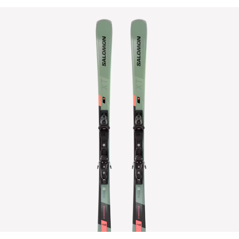 Salomon S/MAX 8 X downhill skis with binding